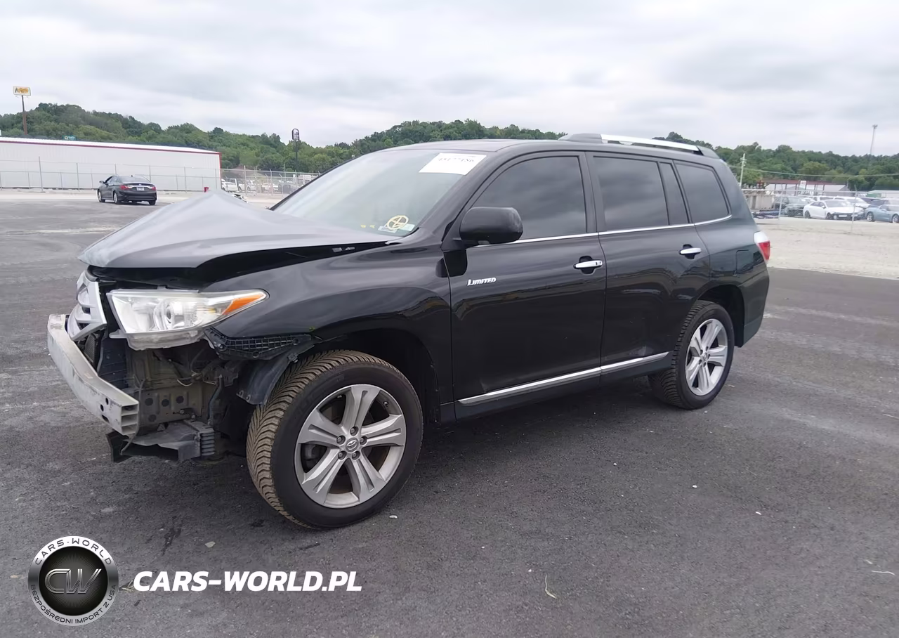 2013 Toyota Highlander Limited V6 VIN:5TDDK3EH1DS184301 - 2