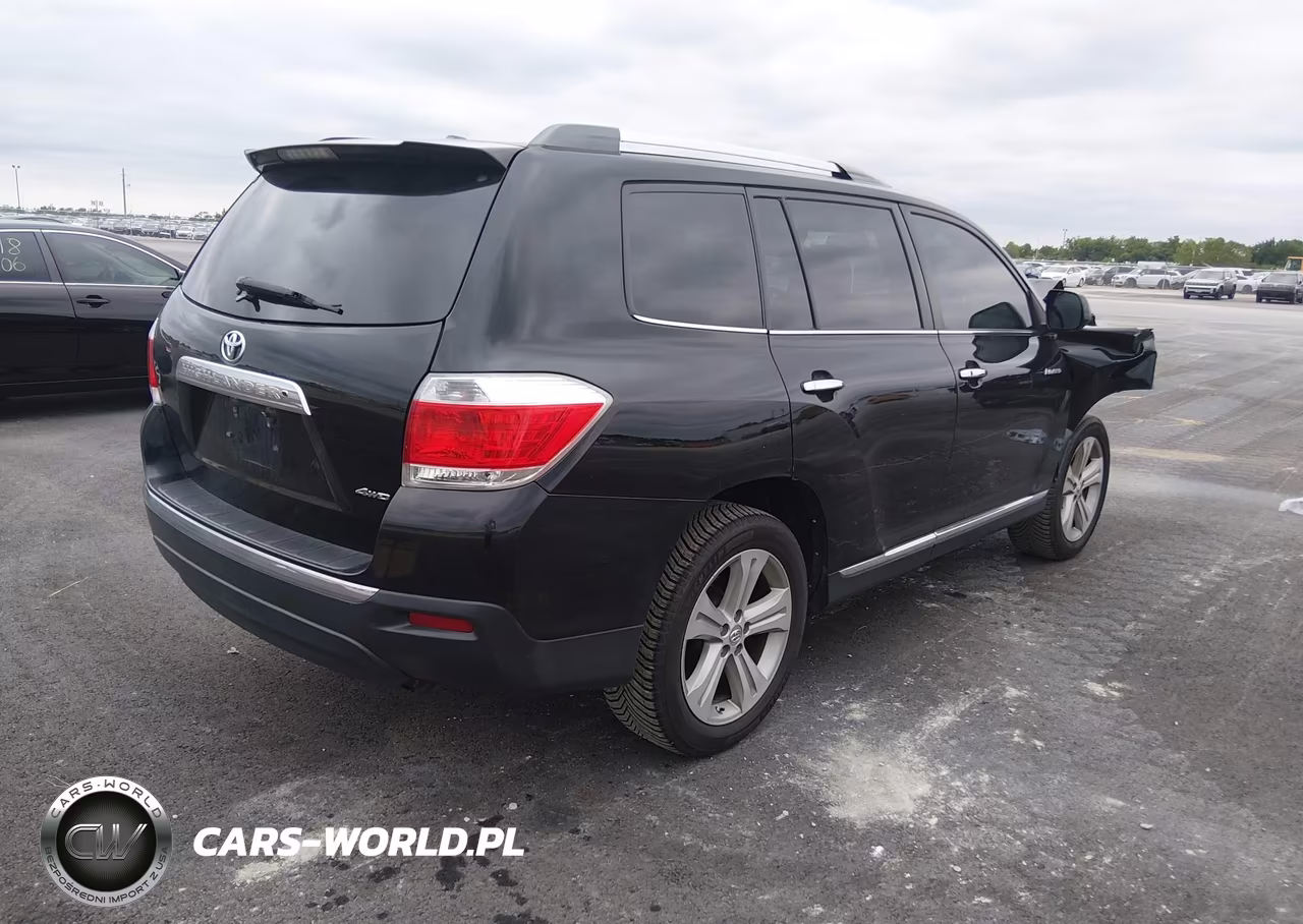 2013 Toyota Highlander Limited V6 VIN:5TDDK3EH1DS184301 - 4
