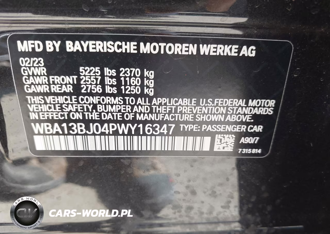 2023 BMW 530 I xDrive VIN:WBA13BJ04PWY16347 - 9