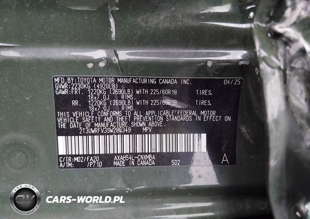 2025 Toyota Rav4 Hybrid Woodland Edition VIN:2T3UWRFV3SW286349 - 9