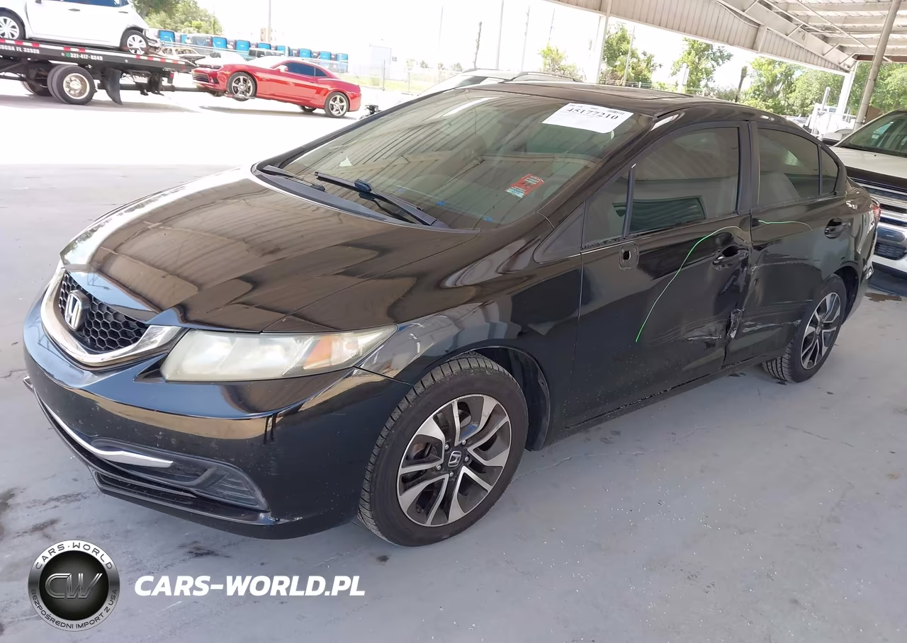 2013 Honda Civic Ex VIN:2HGFB2F87DH532524 - 2