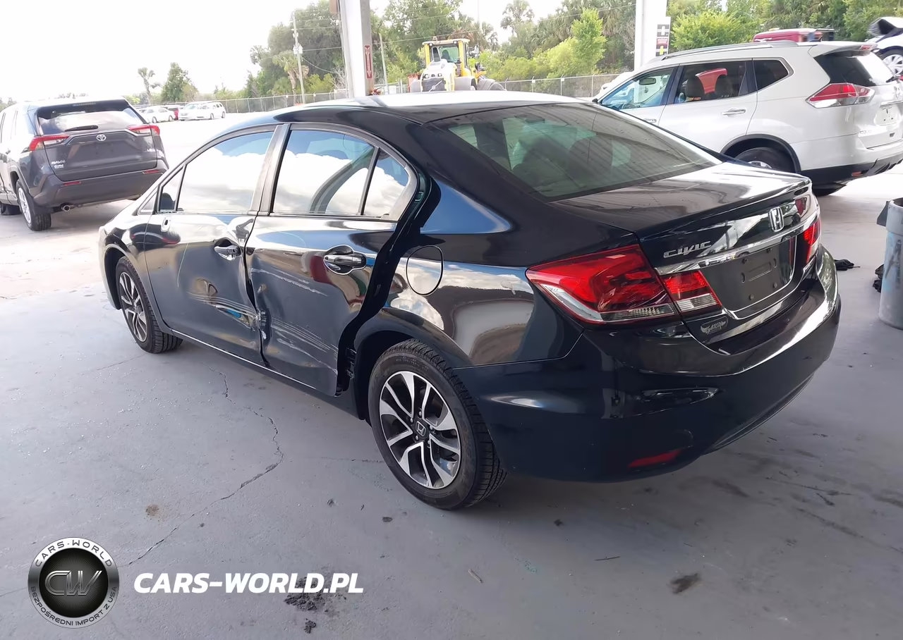 2013 Honda Civic Ex VIN:2HGFB2F87DH532524 - 3