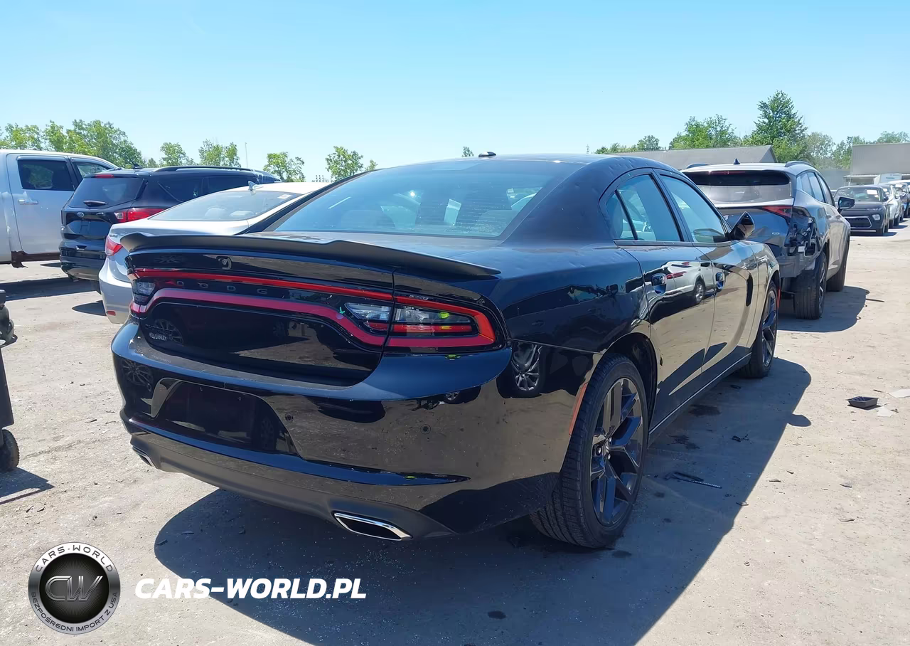 2022 Dodge Charger Sxt Rwd VIN:2C3CDXBG6NH240052 - 4