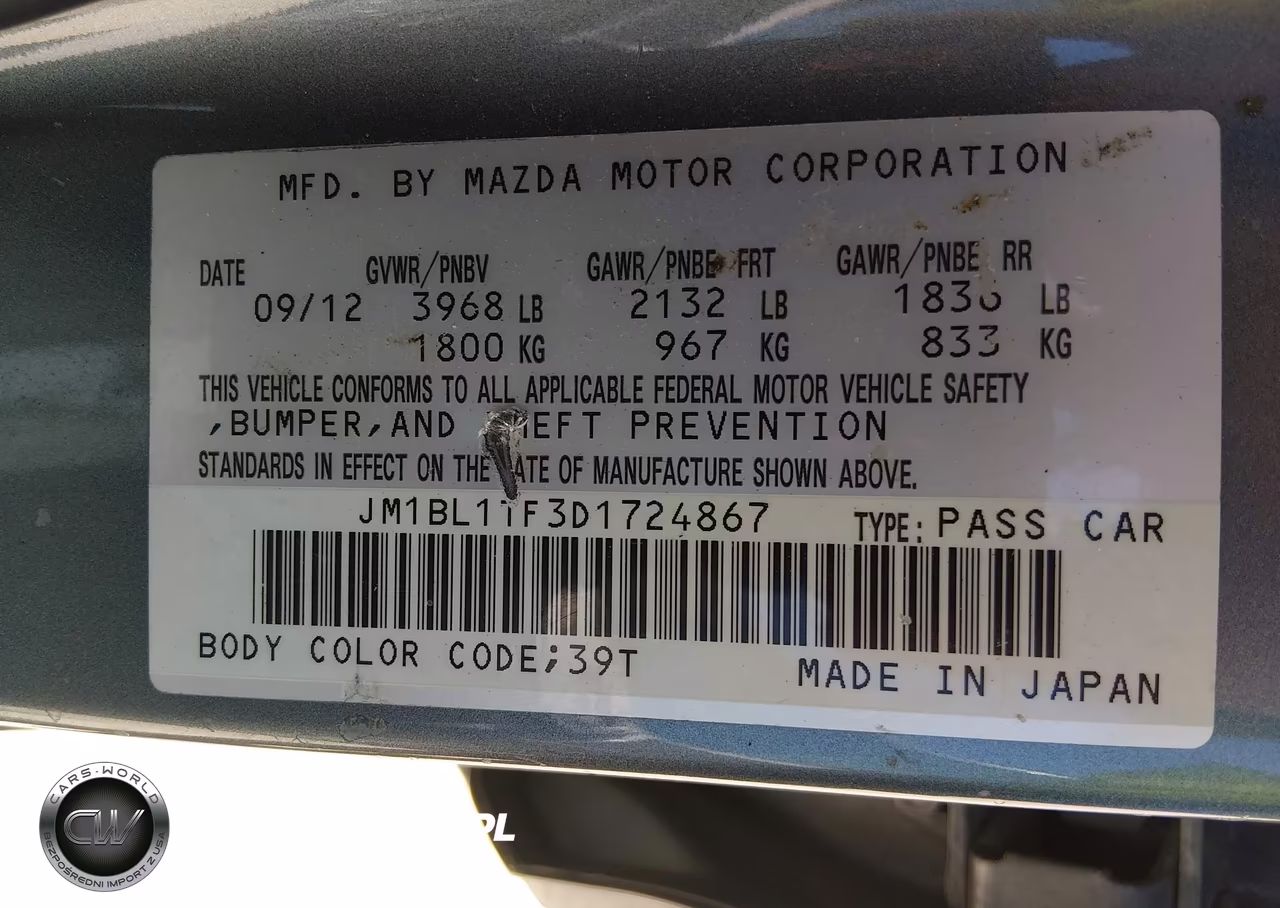 2013 Mazda Mazda3 I Sv VIN:JM1BL1TF3D1724867 - 9