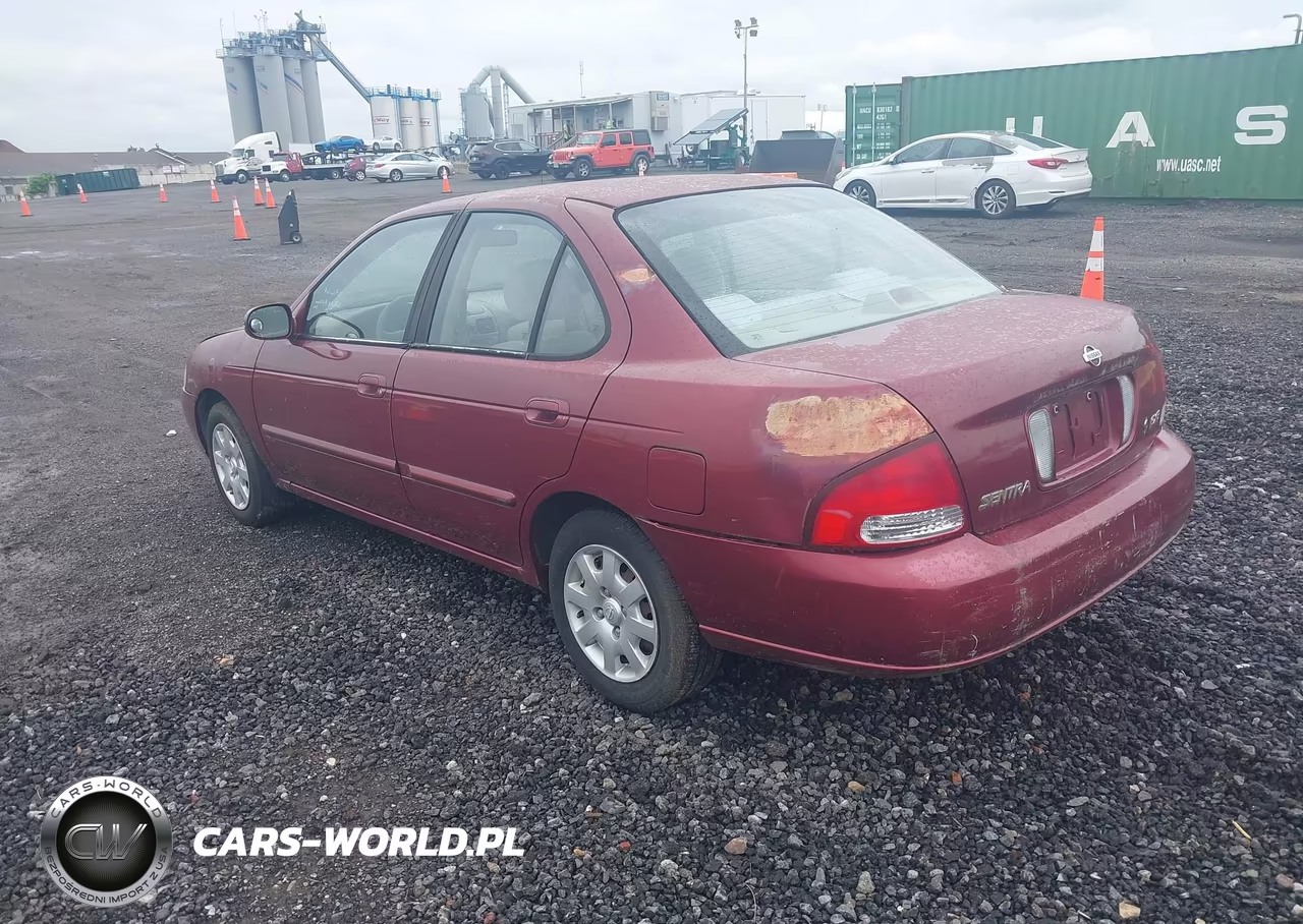 2001 Nissan Sentra Gxe VIN:3N1CB51D11L436983 - 3