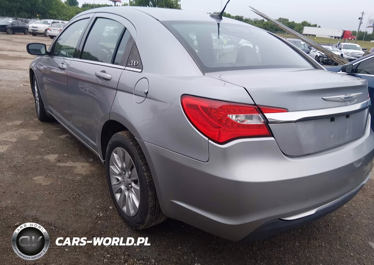 2014 Chrysler 200 Lx VIN:1C3CCBAB7EN140738 - 3
