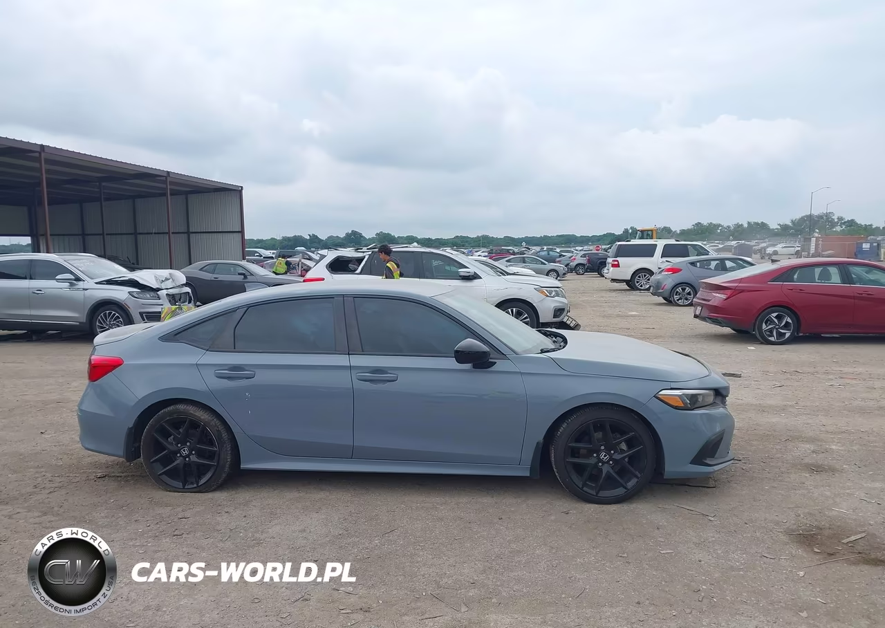 2022 Honda Civic Sport VIN:2HGFE2F55NH581896 - 12