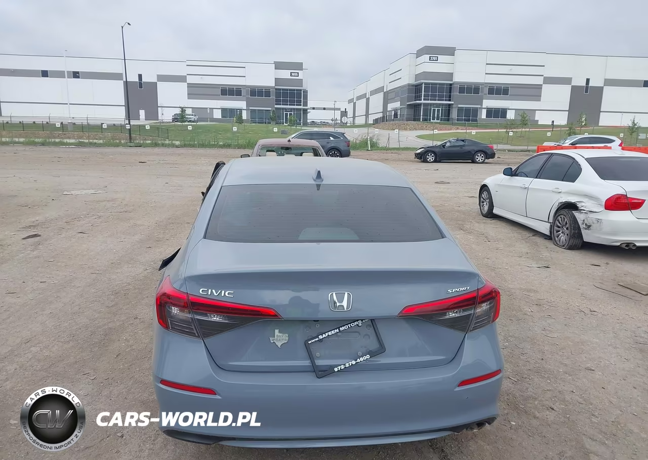 2022 Honda Civic Sport VIN:2HGFE2F55NH581896 - 15