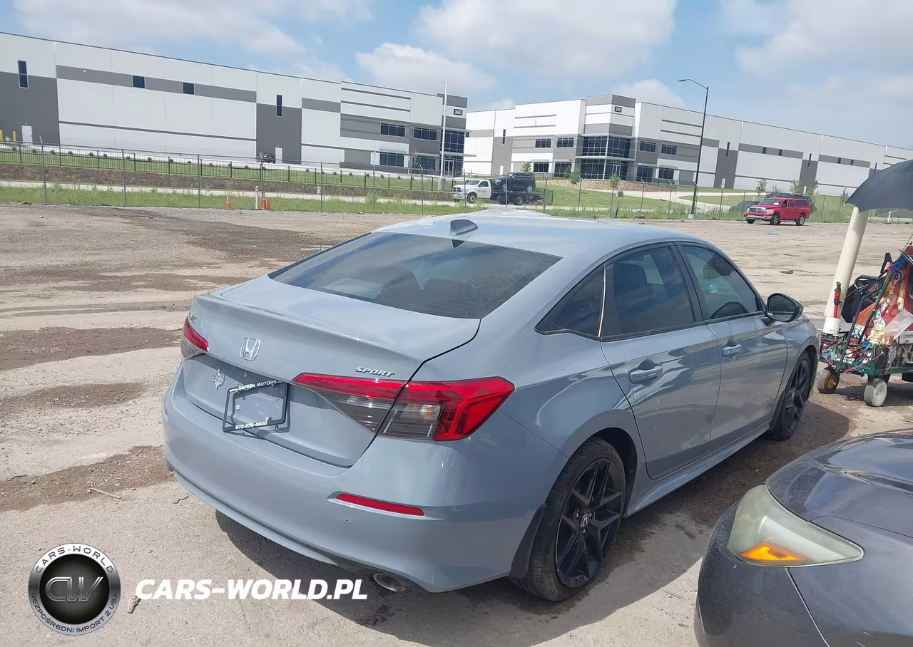 2022 Honda Civic Sport VIN:2HGFE2F55NH581896 - 4