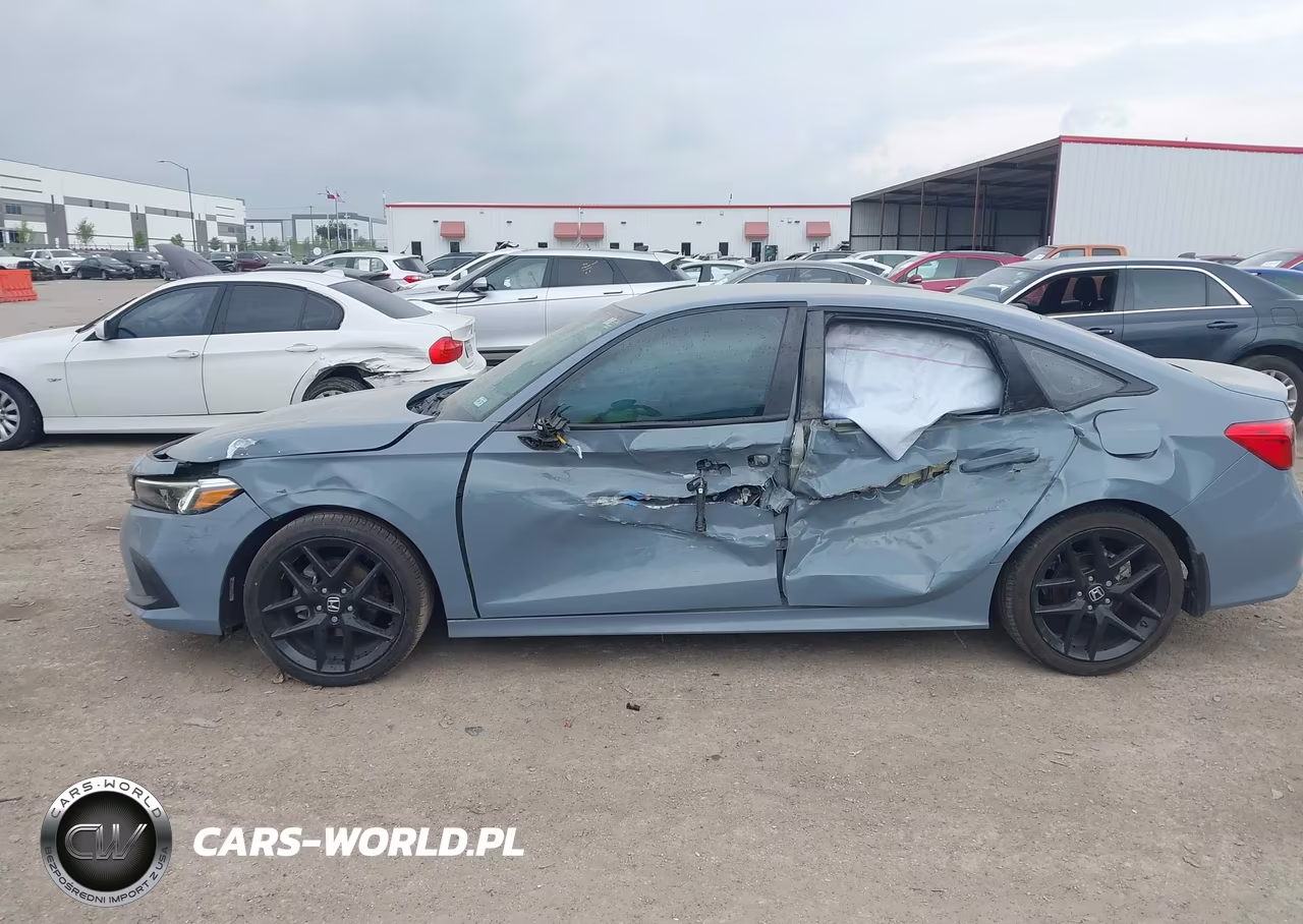 2022 Honda Civic Sport VIN:2HGFE2F55NH581896 - 6
