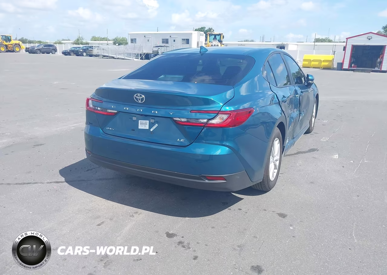 2026 Toyota Camry Le VIN:4T1DAACK3TU260984 - 4