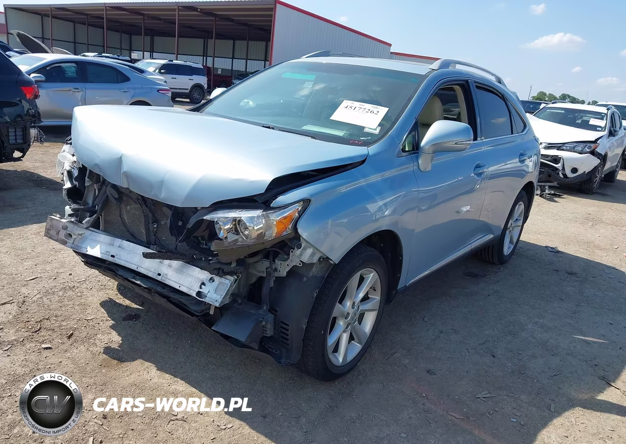 2010 Lexus Rx 350 VIN:2T2ZK1BA2AC026485 - 2