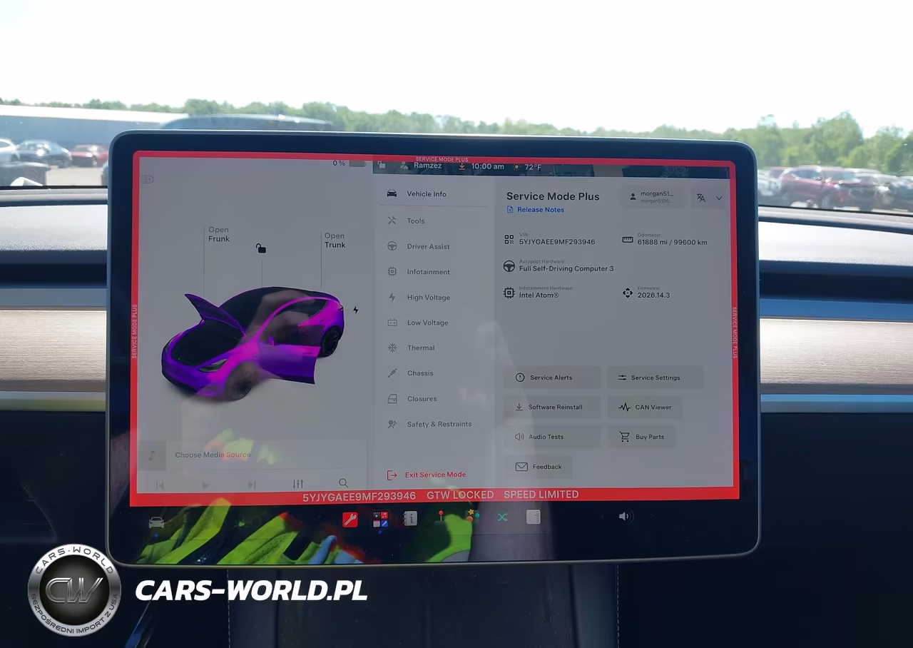 2021 Tesla Model Y Long Range Dual Motor All-Wheel Drive VIN:5YJYGAEE9MF293946 - 17