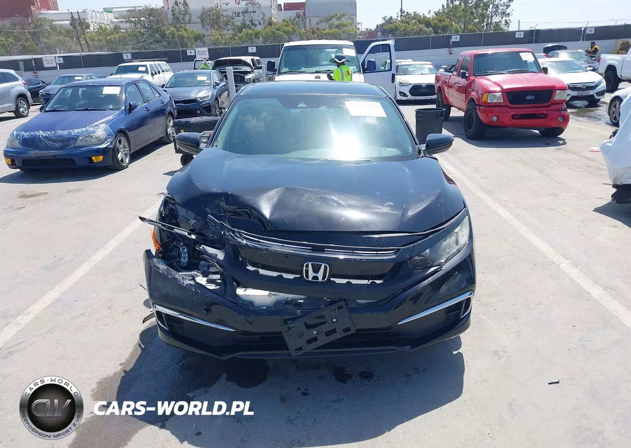 2020 Honda Civic Lx VIN:19XFC2F64LE204823 - 12