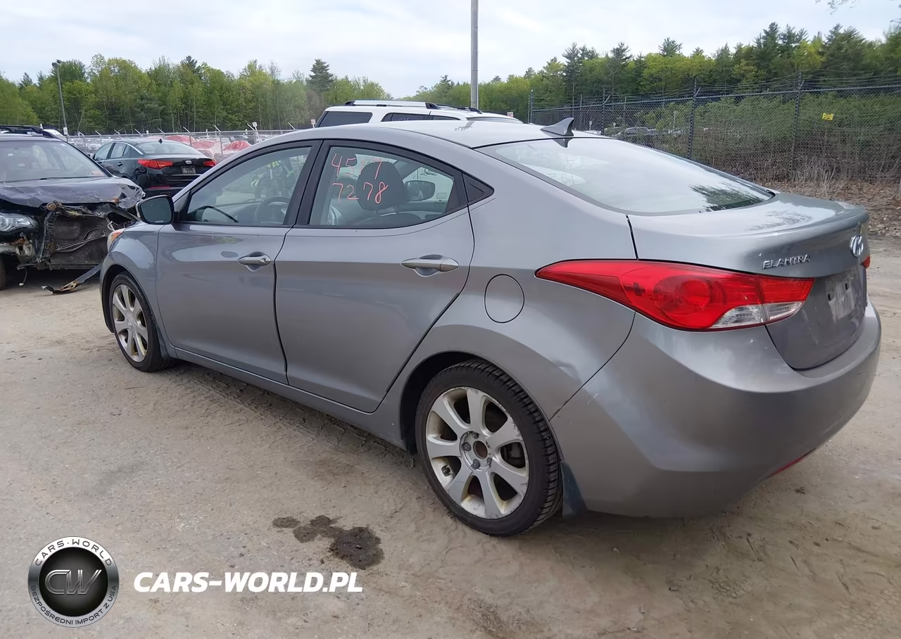 2012 Hyundai Elantra Limited (Ulsan Plant) VIN:KMHDH4AE4CU475316 - 3