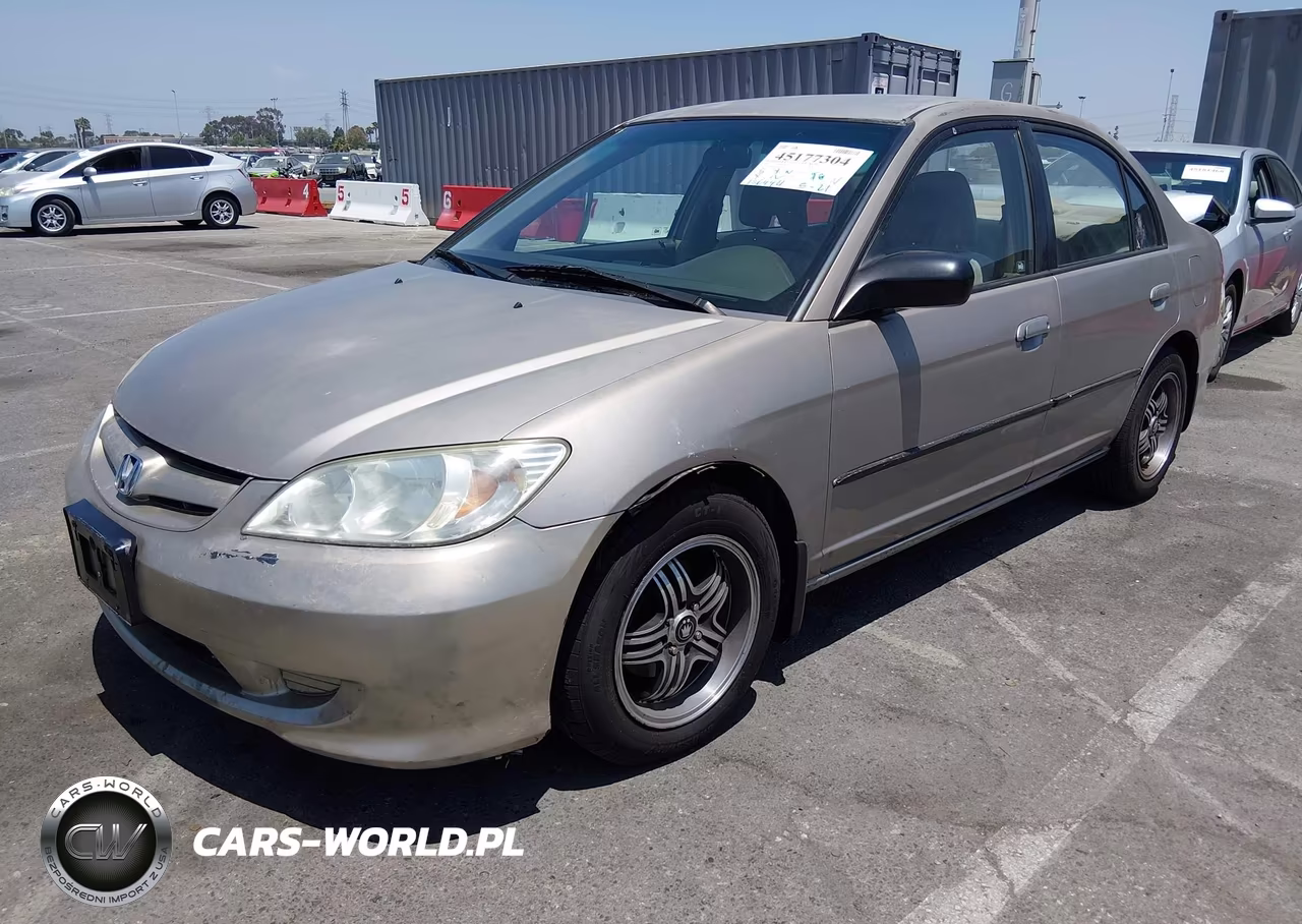2005 Honda Civic Lx VIN:2HGES16535H515930 - 2