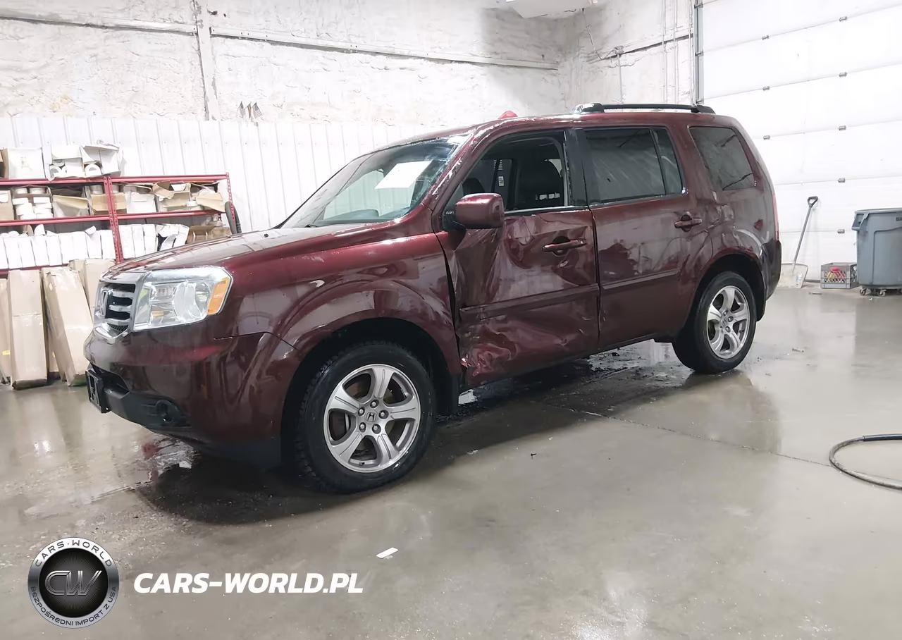 2012 Honda Pilot Ex-L VIN:5FNYF4H51CB018666 - 2