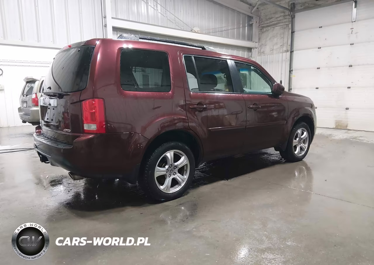 2012 Honda Pilot Ex-L VIN:5FNYF4H51CB018666 - 4