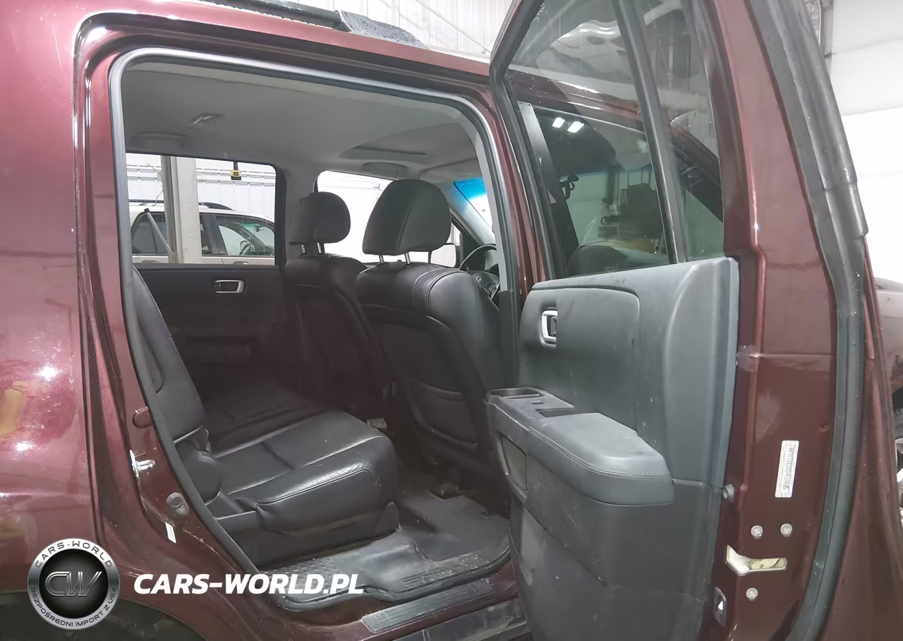 2012 Honda Pilot Ex-L VIN:5FNYF4H51CB018666 - 8