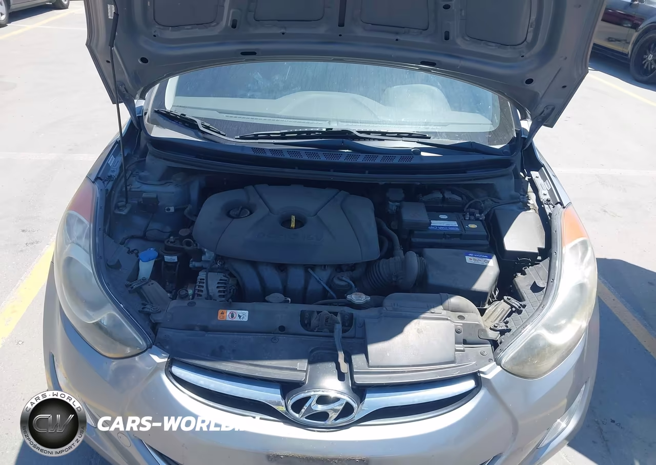 2013 Hyundai Elantra Gls VIN:KMHDH4AE8DU742474 - 10