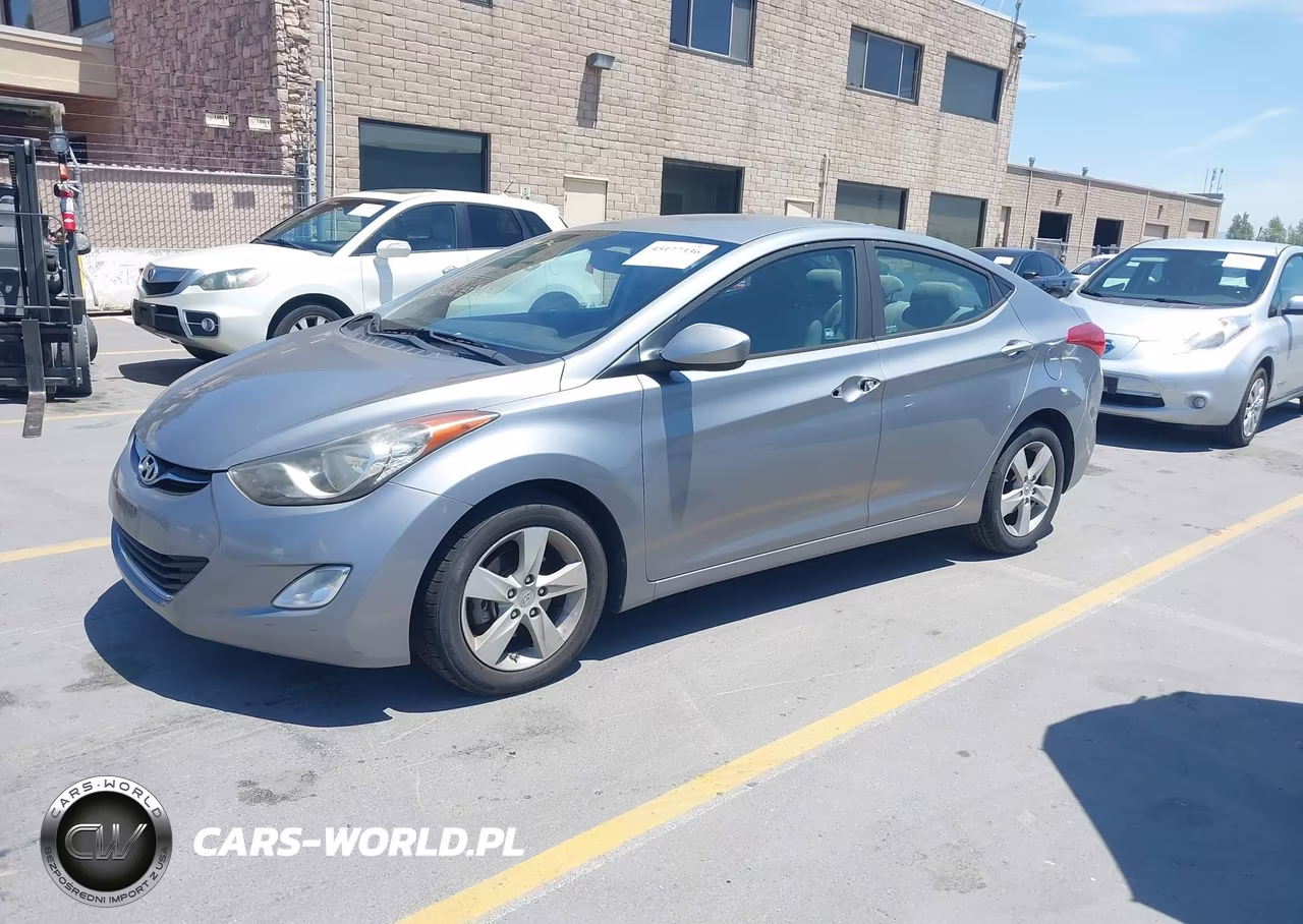 2013 Hyundai Elantra Gls VIN:KMHDH4AE8DU742474 - 2