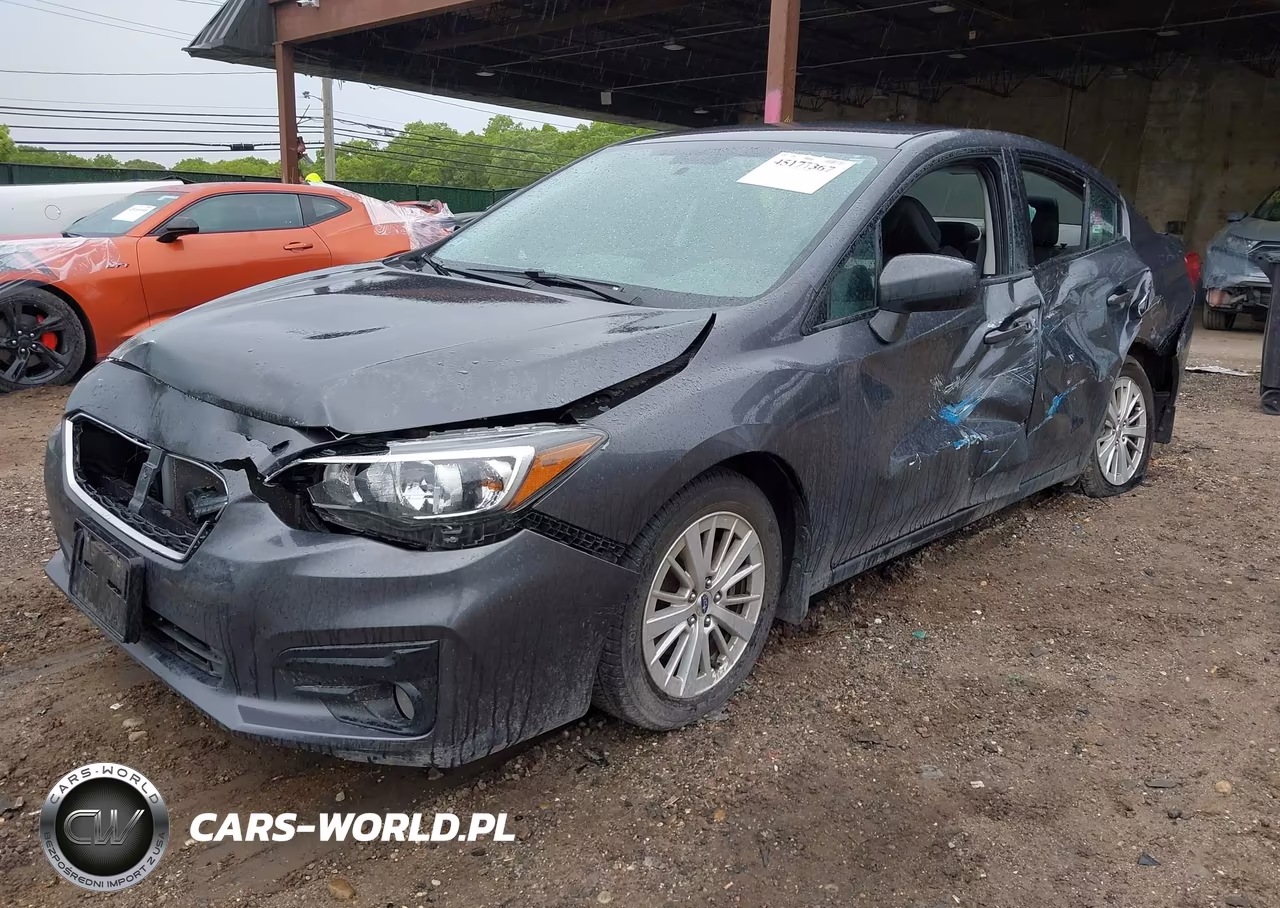 2018 Subaru Impreza 2.0I Premium VIN:4S3GKAD66J3606240 - 2