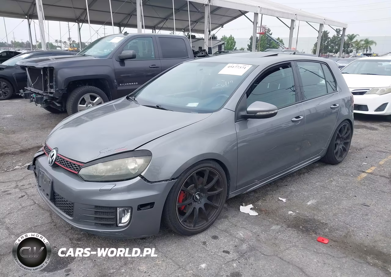 2012 Volkswagen Gti 4-Door VIN:WVWHD7AJ2CW259761 - 2