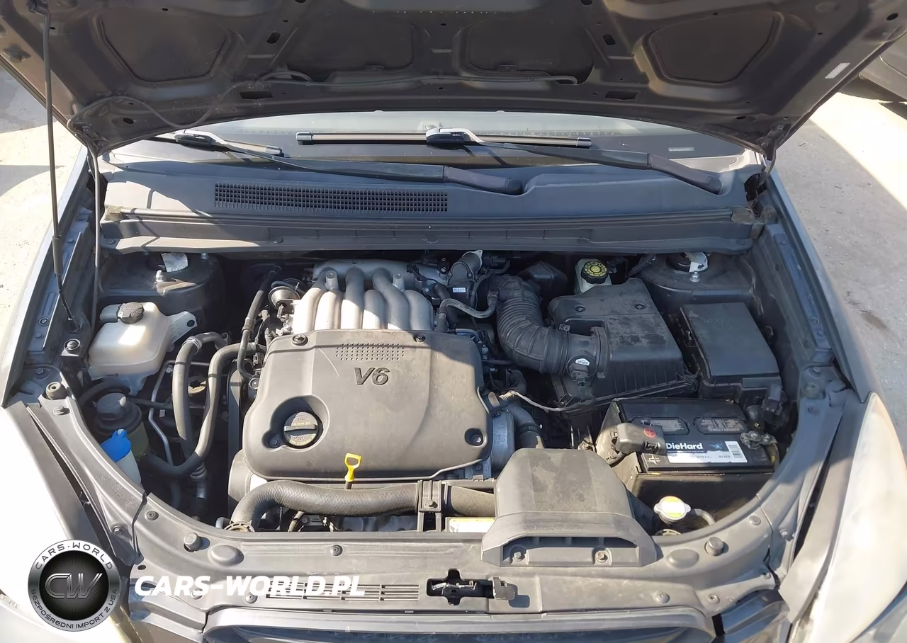 2008 Kia Rondo Lx V6 VIN:KNAFG526687135827 - 10