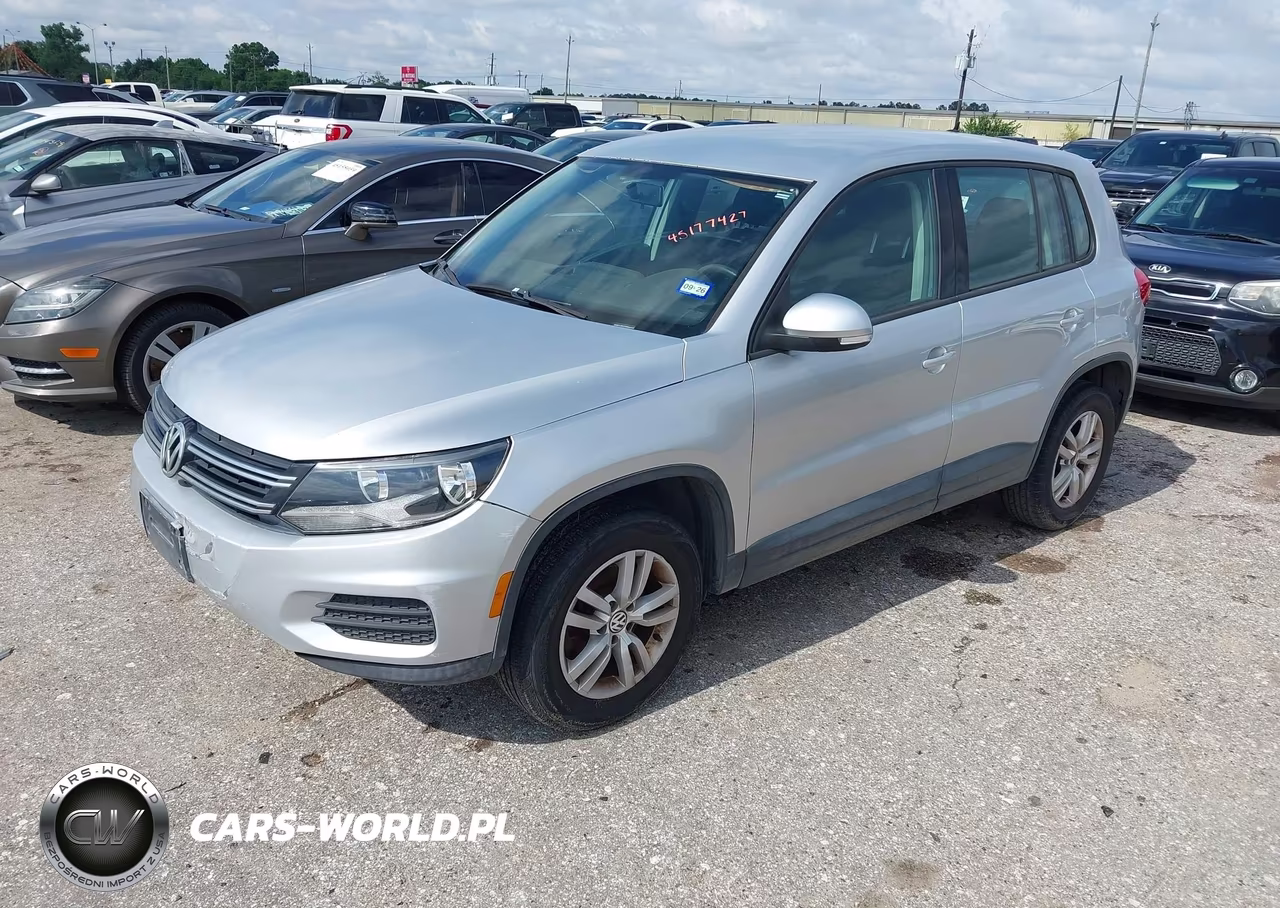 2012 Volkswagen Tiguan S VIN:WVGAV7AX7CW589345 - 2