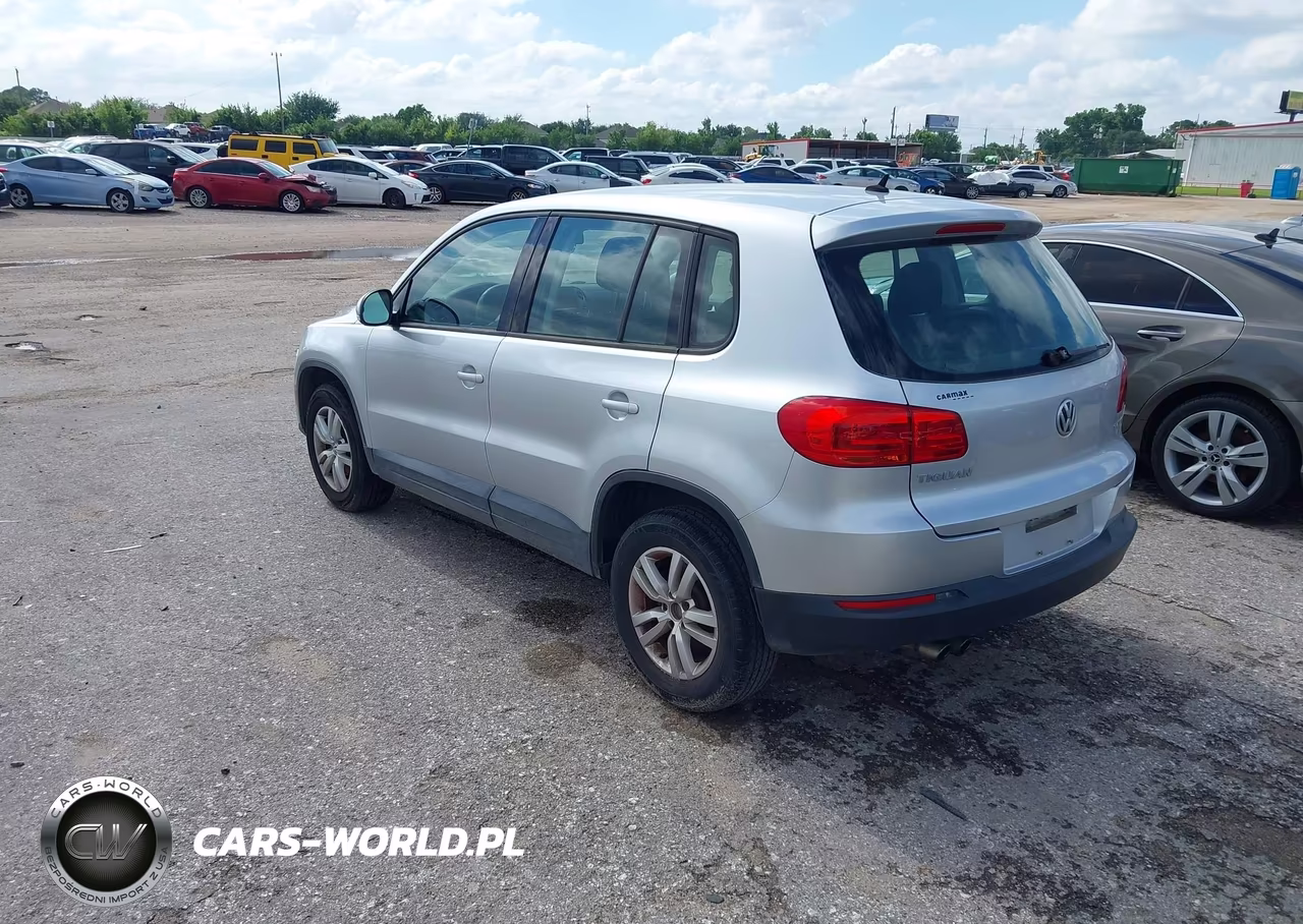 2012 Volkswagen Tiguan S VIN:WVGAV7AX7CW589345 - 3