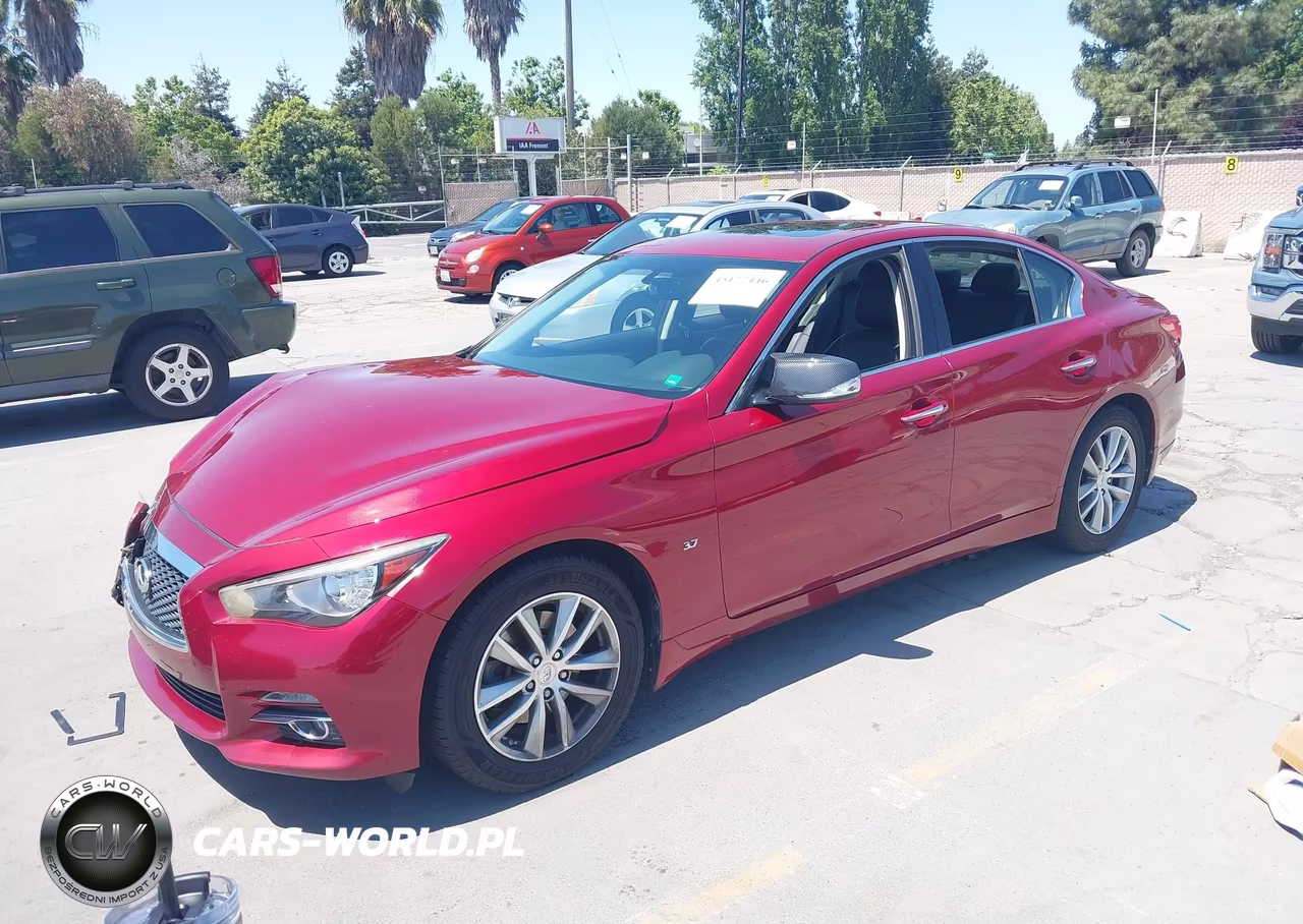 2015 Infiniti Q50 Premium VIN:JN1BV7AR4FM408814 - 2