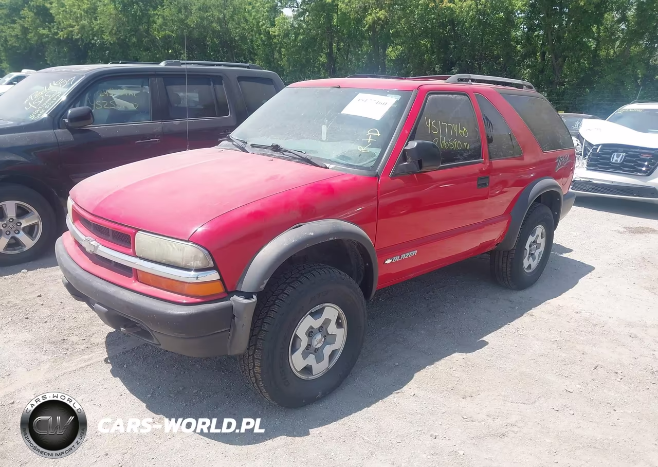 2004 Chevrolet Blazer Ls VIN:1GNCT18X14K127336 - 2