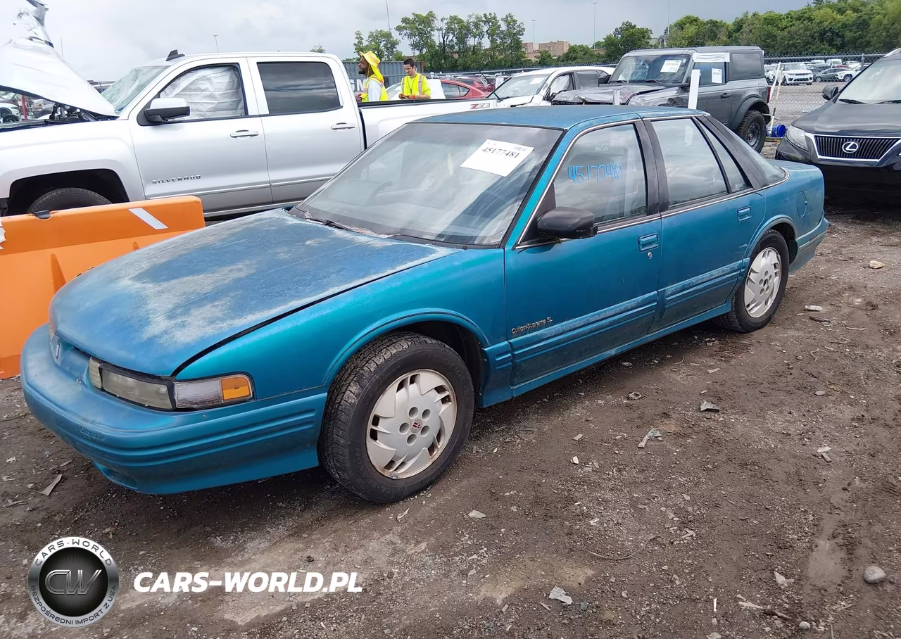 1993 Oldsmobile Cutlass Supreme S VIN:1G3WH54T3PD345028 - 2