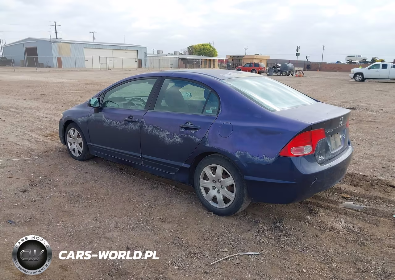 2008 Honda Civic Lx VIN:2HGFA16568H510717 - 3