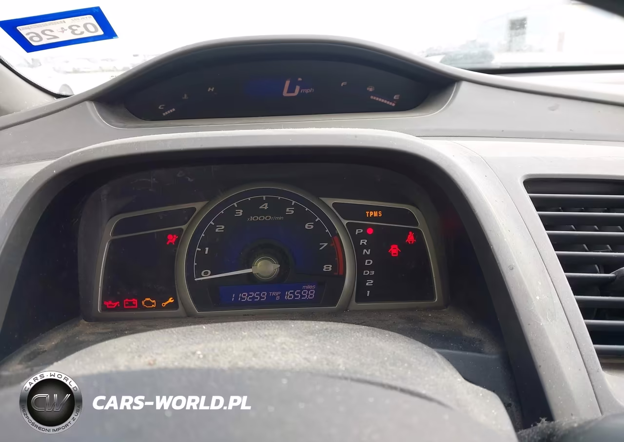 2008 Honda Civic Lx VIN:2HGFA16568H510717 - 7