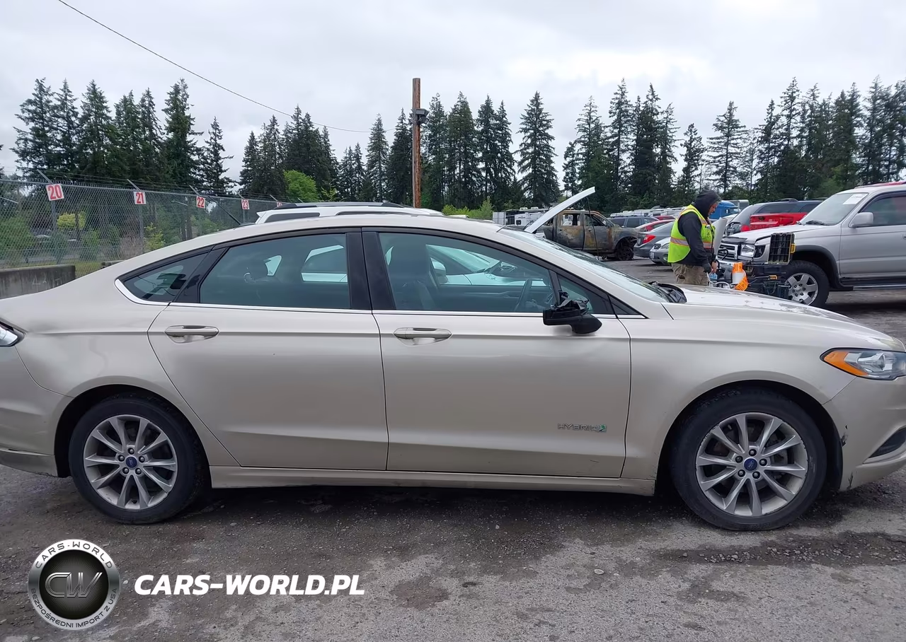 2017 Ford Fusion Hybrid Se VIN:3FA6P0LU9HR355321 - 13