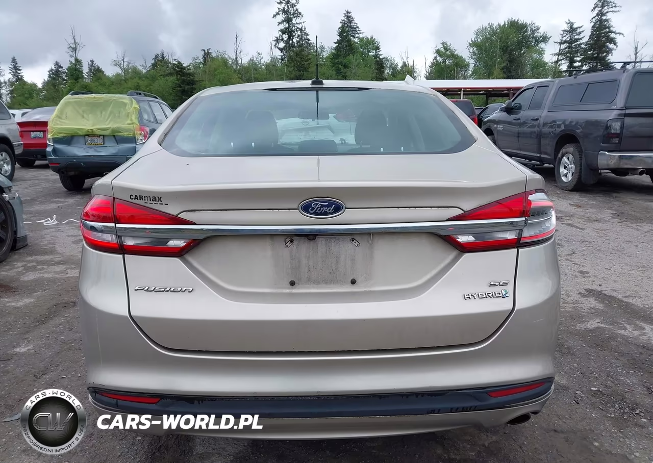 2017 Ford Fusion Hybrid Se VIN:3FA6P0LU9HR355321 - 16