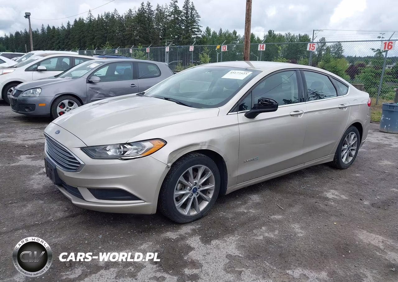 2017 Ford Fusion Hybrid Se VIN:3FA6P0LU9HR355321 - 2