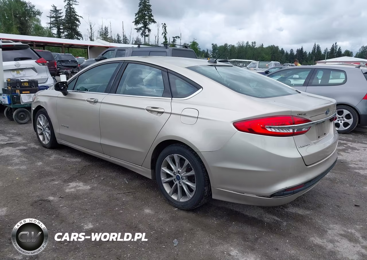 2017 Ford Fusion Hybrid Se VIN:3FA6P0LU9HR355321 - 3