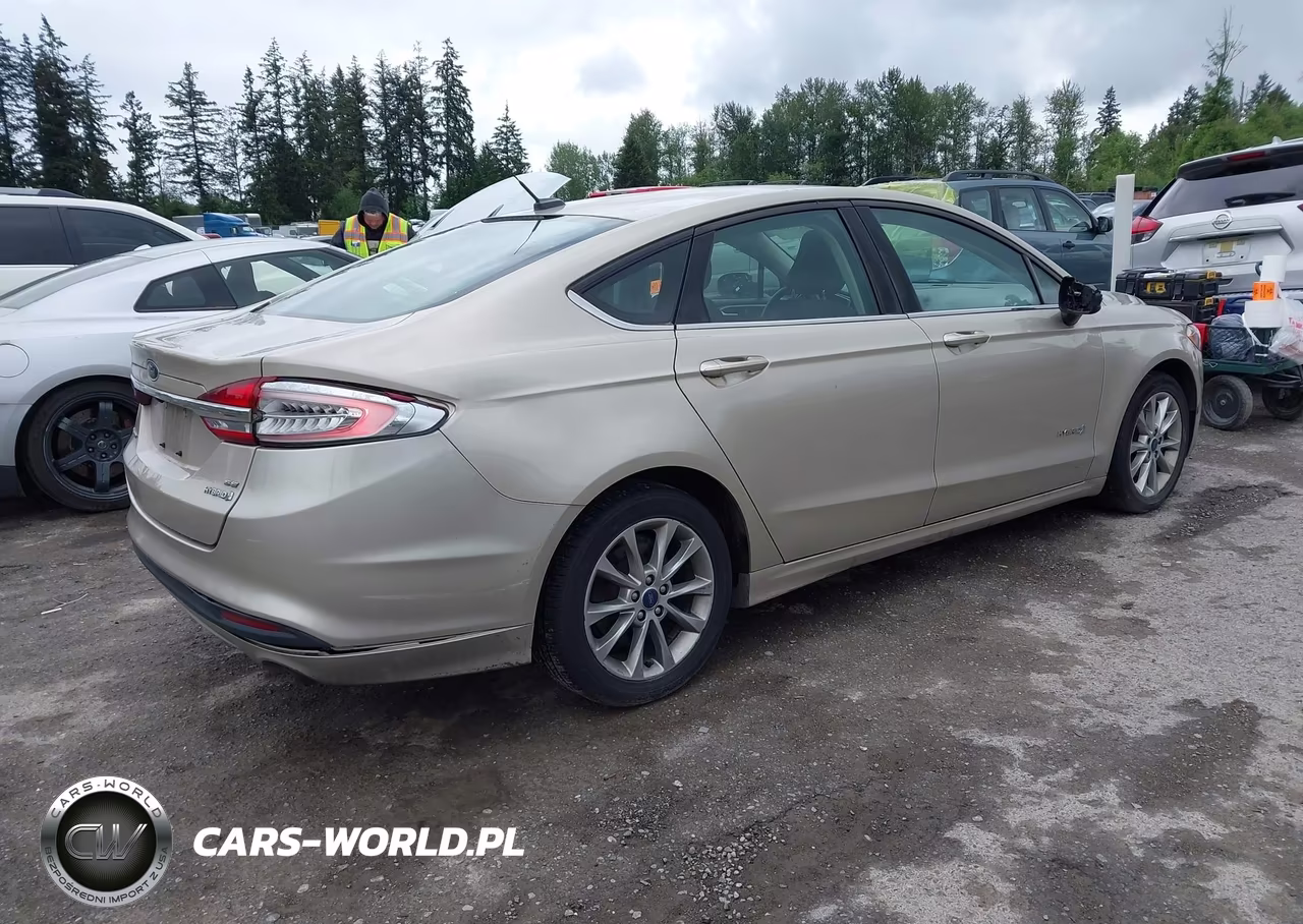 2017 Ford Fusion Hybrid Se VIN:3FA6P0LU9HR355321 - 4