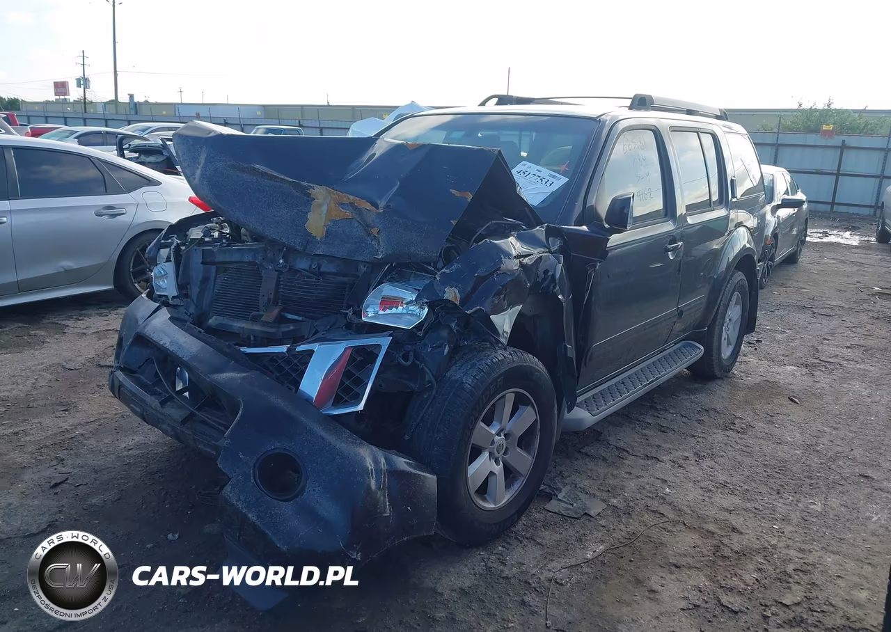 2008 Nissan Pathfinder Se VIN:5N1AR18U28C659162 - 2