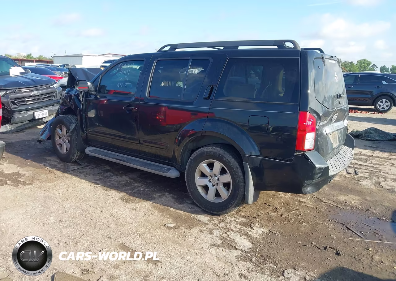 2008 Nissan Pathfinder Se VIN:5N1AR18U28C659162 - 3