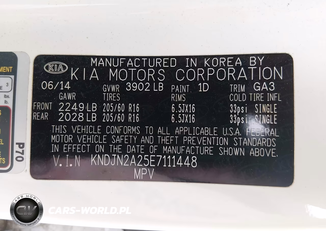 2014 Kia Soul VIN:KNDJN2A25E7111448 - 9