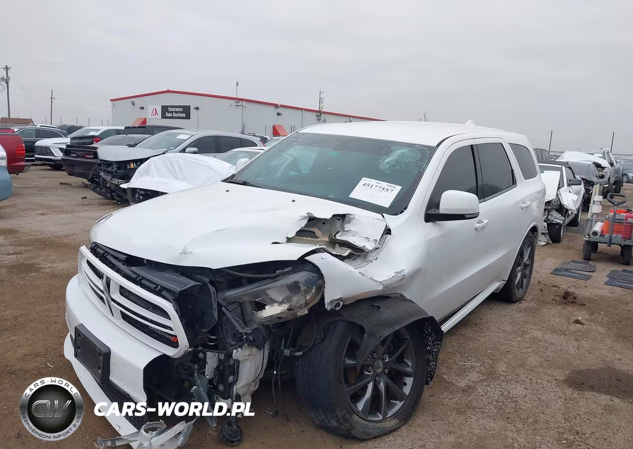 2017 Dodge Durango Gt Rwd VIN:1C4RDHDG0HC903924 - 2
