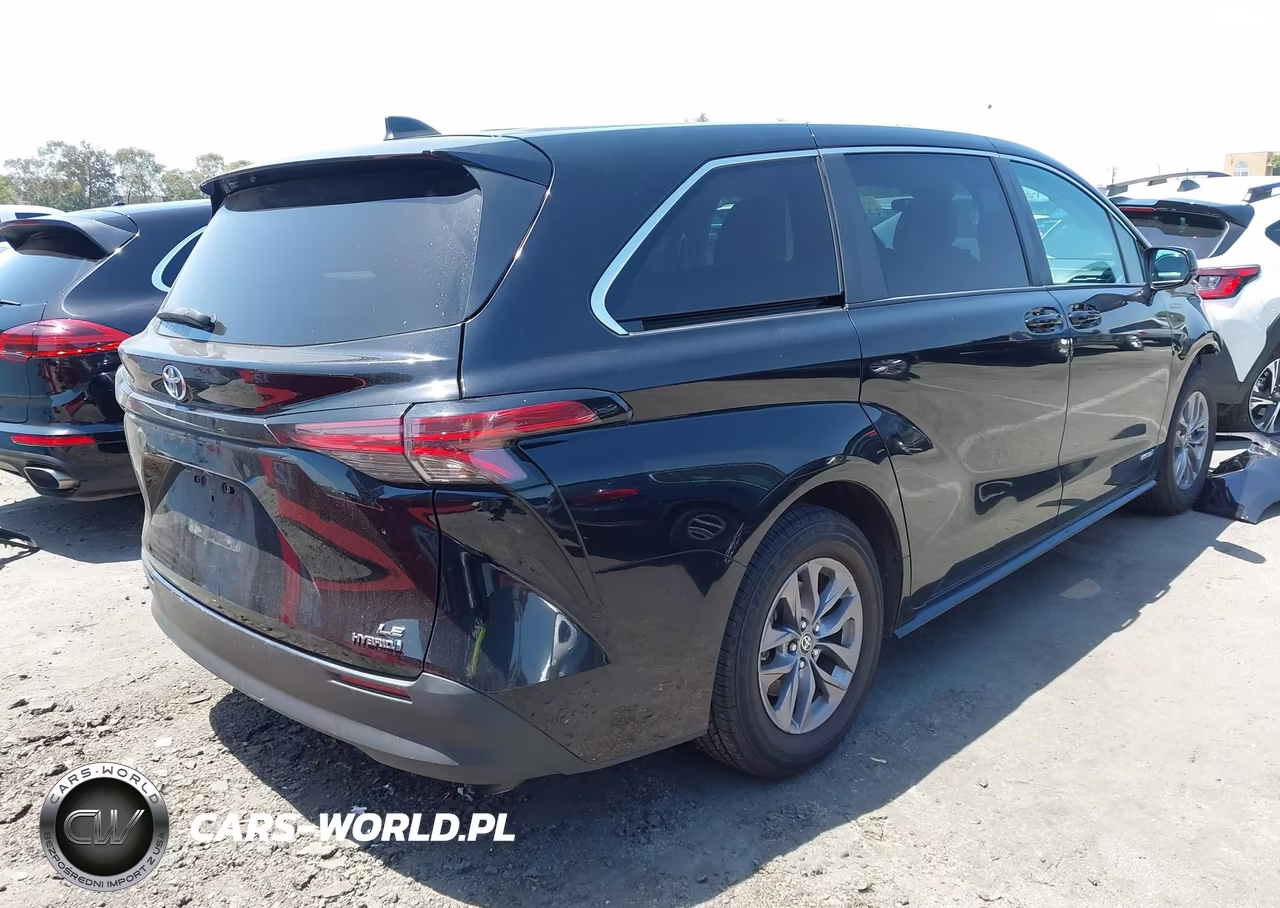 2021 Toyota Sienna Le VIN:5TDKRKEC2MS029452 - 4