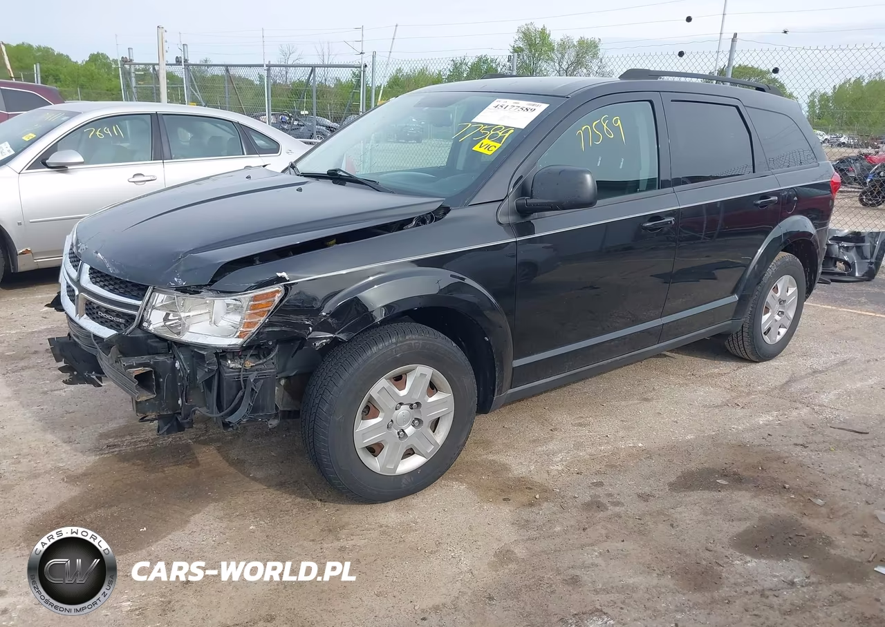 2012 Dodge Journey Se-Avp VIN:3C4PDCABXCT229541 - 2