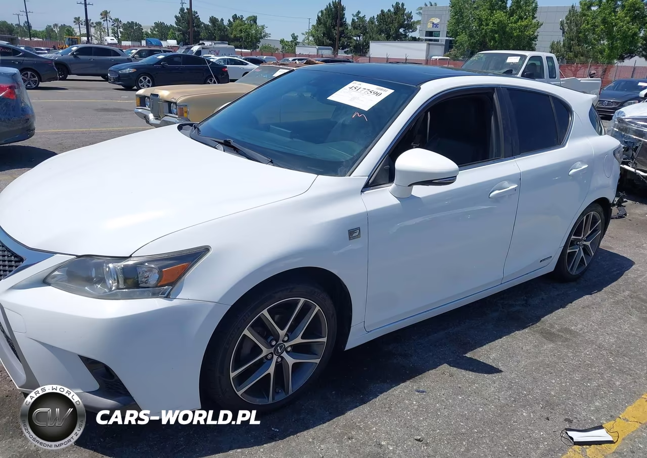 2015 Lexus Ct 200H VIN:JTHKD5BH4F2215499 - 2