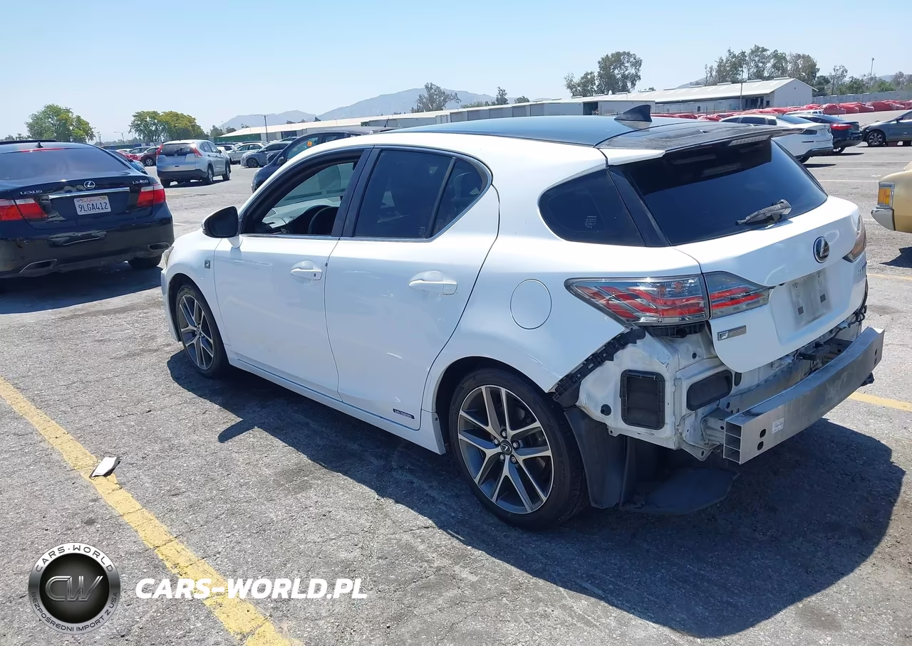 2015 Lexus Ct 200H VIN:JTHKD5BH4F2215499 - 3