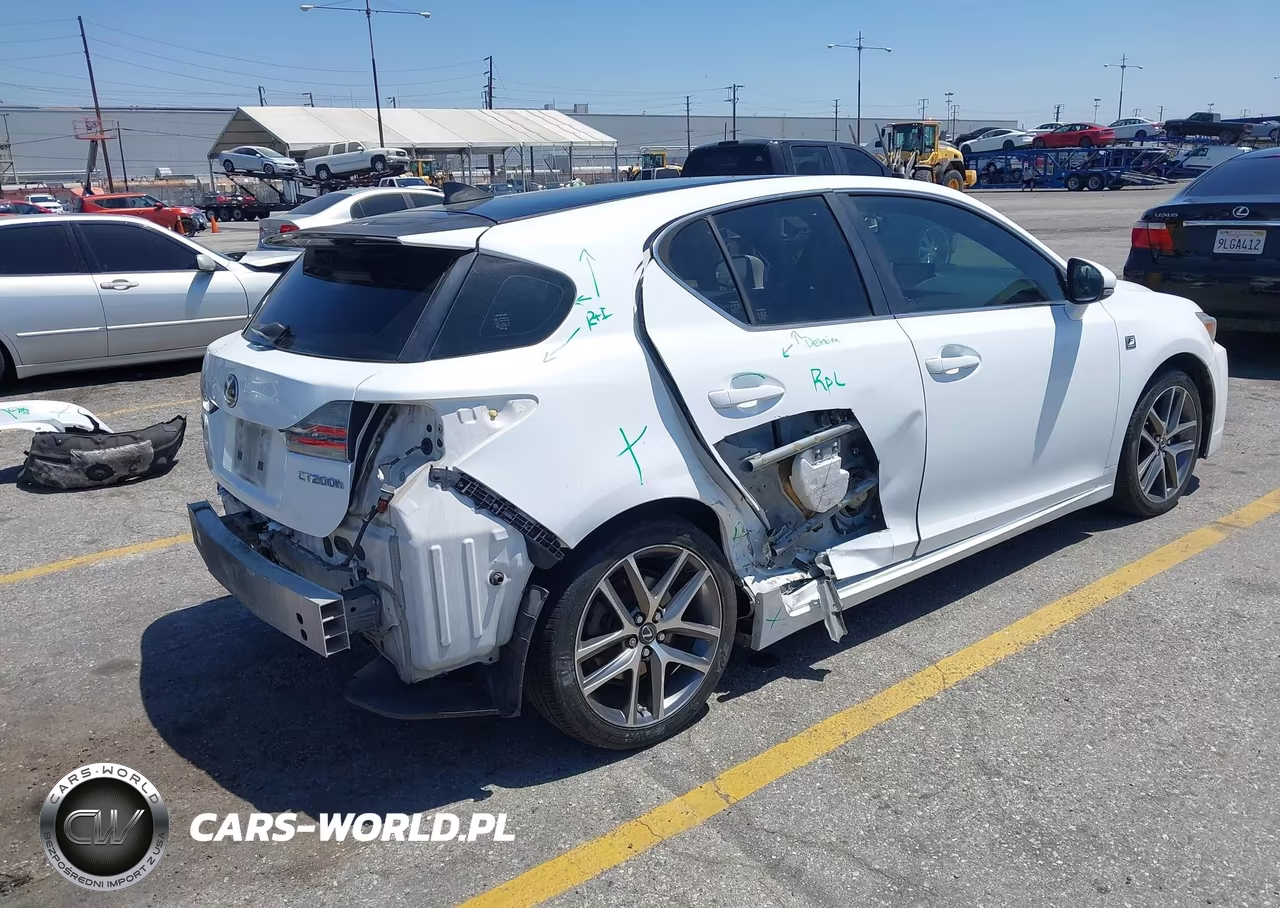 2015 Lexus Ct 200H VIN:JTHKD5BH4F2215499 - 4
