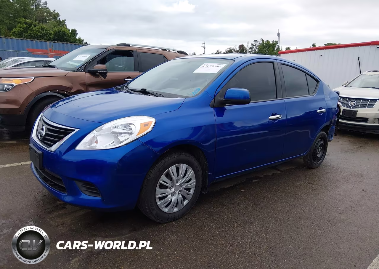 2014 Nissan Versa 1.6 Sv VIN:3N1CN7AP9EL821176 - 2